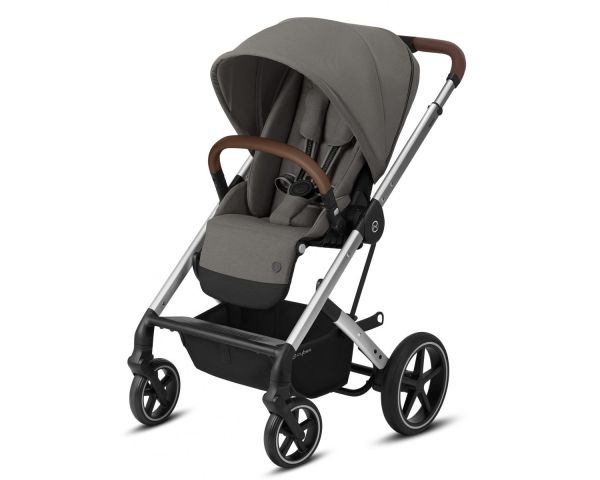 Прогулянкова коляска Cybex Balios S Lux SLV (Soho Grey)