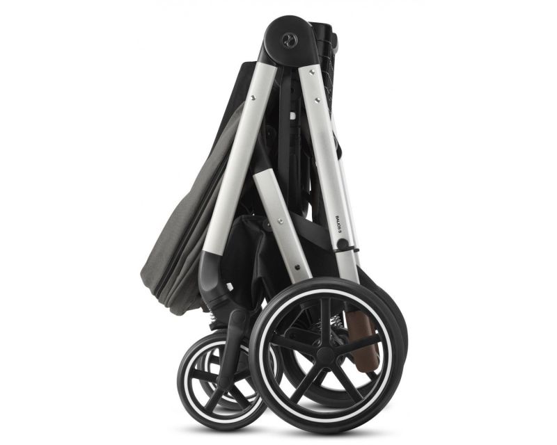 Прогулянкова коляска Cybex Balios S Lux SLV (Soho Grey)