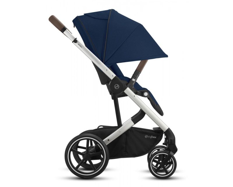 Прогулянкова коляска Cybex Balios S Lux SLV (Navy Blue)