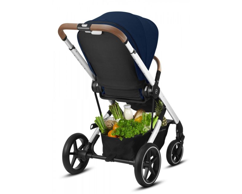 Прогулянкова коляска Cybex Balios S Lux SLV (Navy Blue)