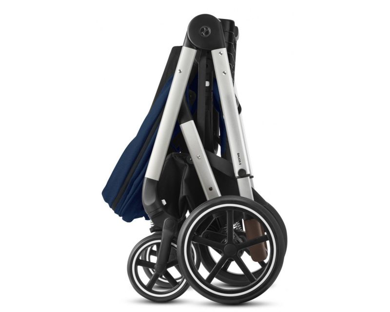 Прогулянкова коляска Cybex Balios S Lux SLV (Navy Blue)