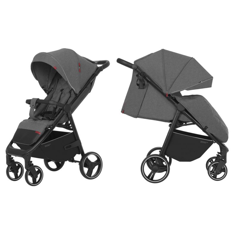 Прогулянкова коляска Carrello Bravo CRL-8512 Elephant Grey + дощовик L
