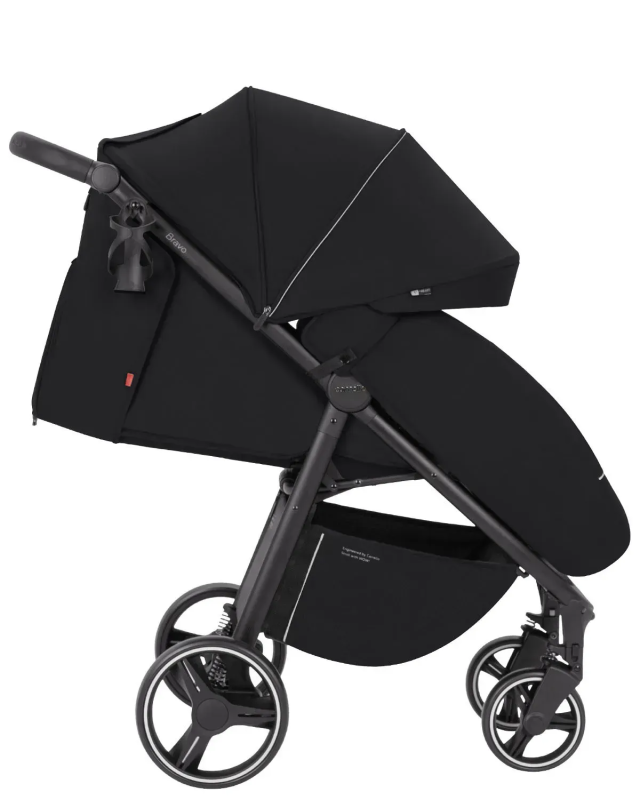 Коляска прогулочная CARRELLO Bravo CRL-8512 Pure Black 2024