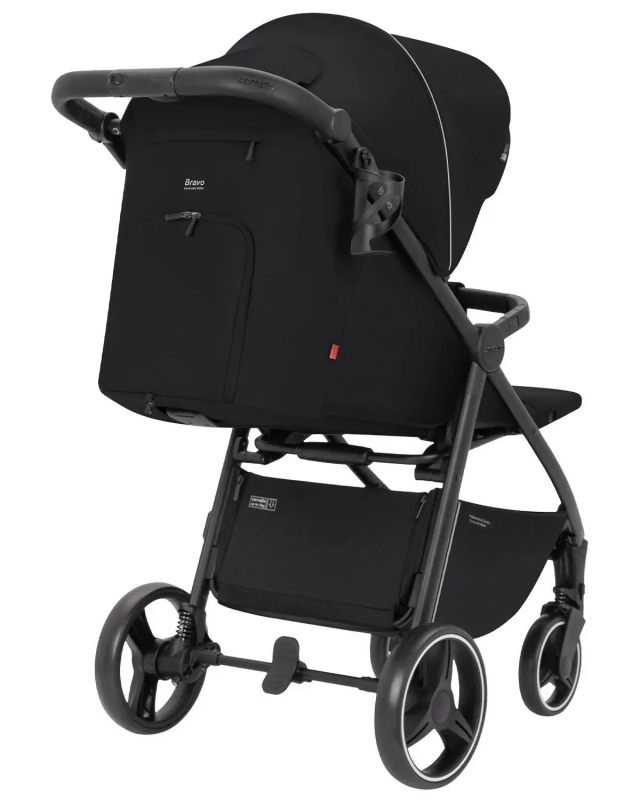 Коляска прогулочная CARRELLO Bravo CRL-8512 Pure Black 2024
