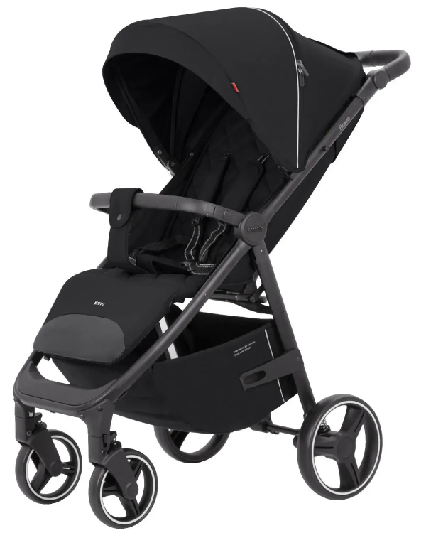 Коляска прогулочная CARRELLO Bravo CRL-8512 Pure Black 2024