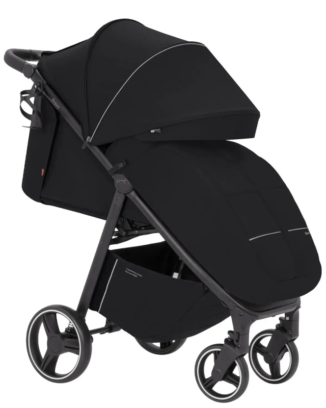 Коляска прогулочная CARRELLO Bravo CRL-8512 Pure Black 2024