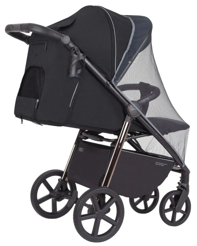 Прогулянкова коляска CARRELLO Bravo Plus CRL-5515 Jet Black 2024