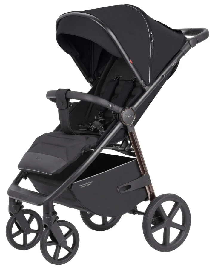 Коляска прогулочная CARRELLO Bravo Plus CRL-5515 Jet Black 2024