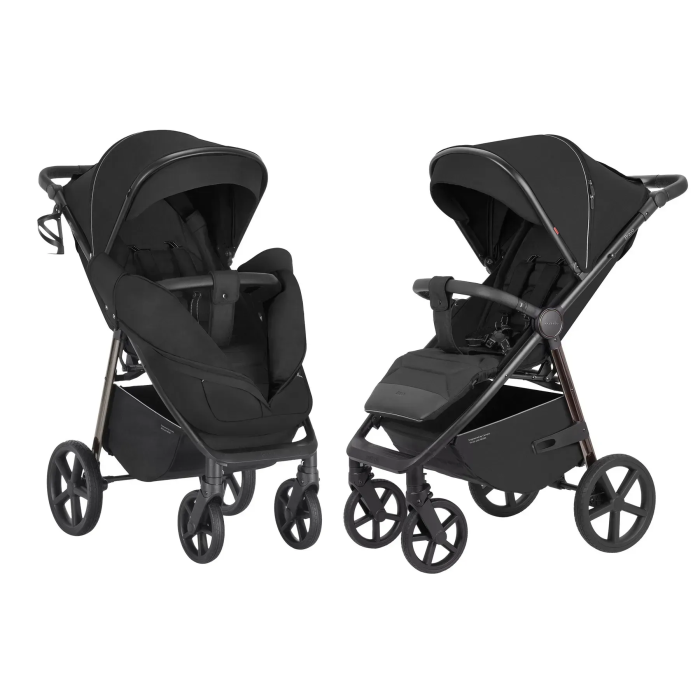Прогулянкова коляска CARRELLO Bravo Plus CRL-5515 Jet Black 2024