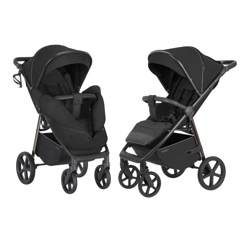 Коляска прогулочная CARRELLO Bravo Plus CRL-5515 Jet Black 2024
