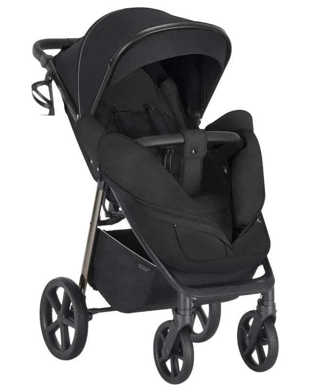 Прогулянкова коляска CARRELLO Bravo Plus CRL-5515 Jet Black 2024