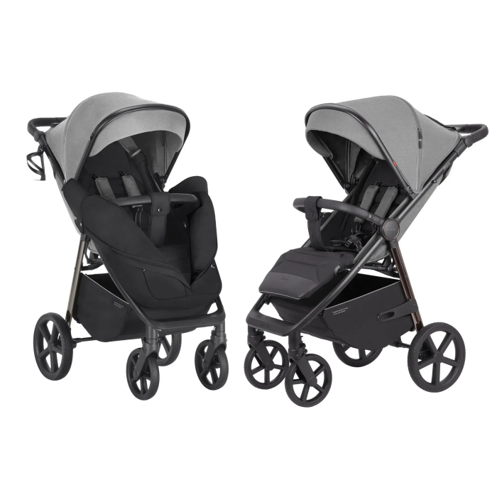 Прогулянкова коляска CARRELLO Bravo Plus CRL-5515 Mist Grey 2024