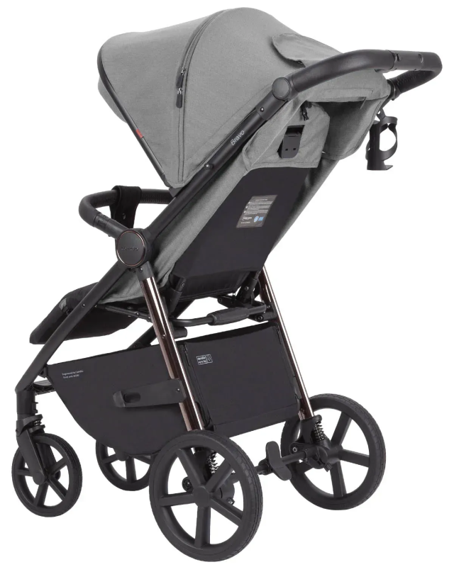 Прогулянкова коляска CARRELLO Bravo Plus CRL-5515 Mist Grey 2024