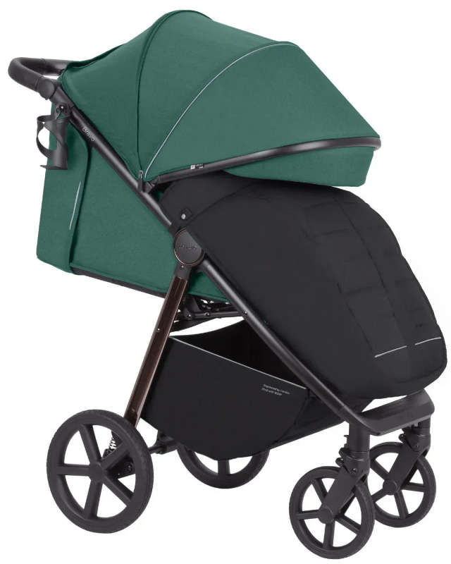 Коляска прогулочная CARRELLO Bravo Plus CRL-5515 Palm Green 2024