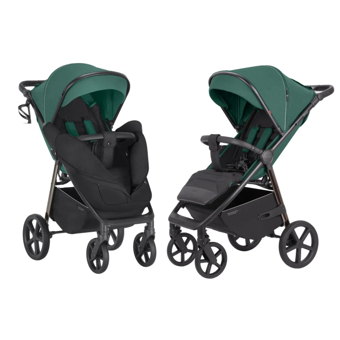 Прогулянкова коляска CARRELLO Bravo Plus CRL-5515 Palm Green 2024