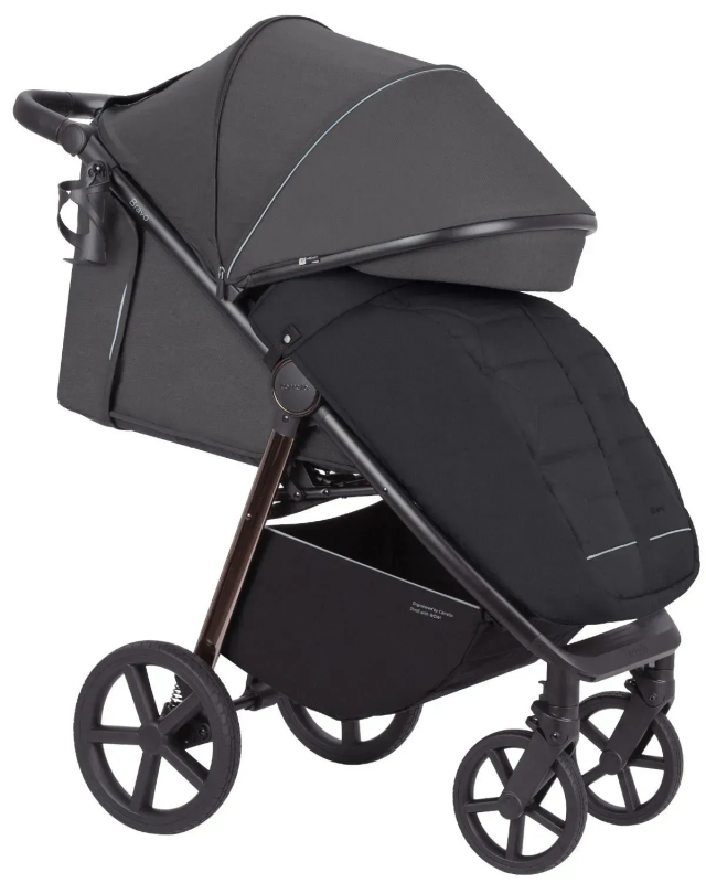 Прогулянкова коляска CARRELLO Bravo Plus CRL-5515 Storm Grey 2024