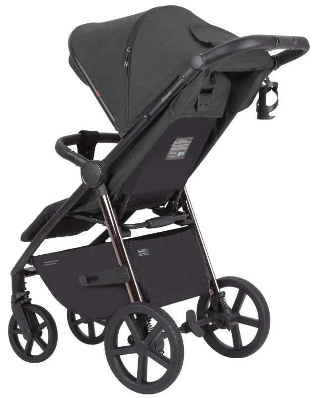 Коляска прогулочная CARRELLO Bravo Plus CRL-5515 Storm Grey 2024