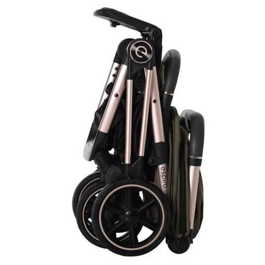 Коляска прогулочная Espiro Flame 110 Timeless Black