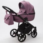 Коляска 2 в 1 Adamex Bibione PS-54 Lux (баклажан)