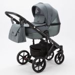 Коляска 2 в 1 Adamex Bibione  PS-57  Lux (зеленый)