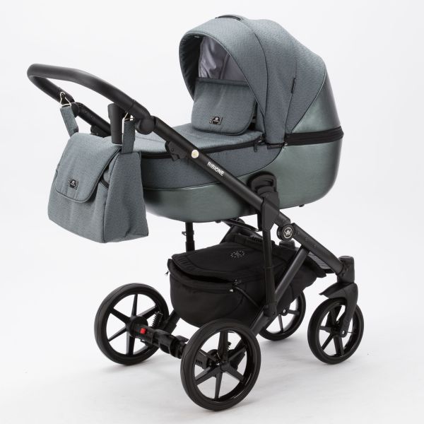 Коляска 2 в 1 Adamex Bibione PS-57 Lux (зелений)