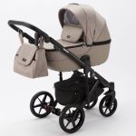 Коляска 2 в 1 Adamex Bibione  PS-61  Tip (бежевый)