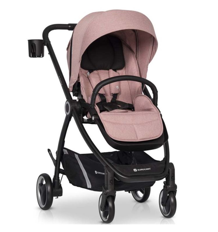Коляска 2 в 1 Euro-Cart Crox Rose