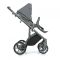 Коляска 2 в 1 Roan Bloom Grey stripes, серый