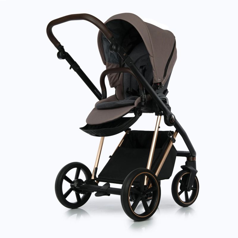 Коляска 2 в 1 Roan Ivi Cocoa Rose Gold 2.0