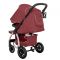 Коляска прогулочная CARRELLO Vista CRL-5511 Ruby Red в льне +дождевик L /1/ MOQ