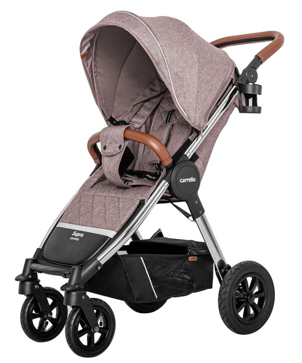 Коляска прогулянкова CARRELLO Supra CRL-5510 Bisquit Beige + дощовик L