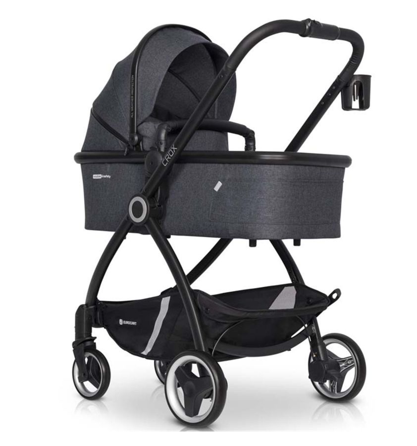 Коляска 2 в 1 Euro-Cart Crox Coal