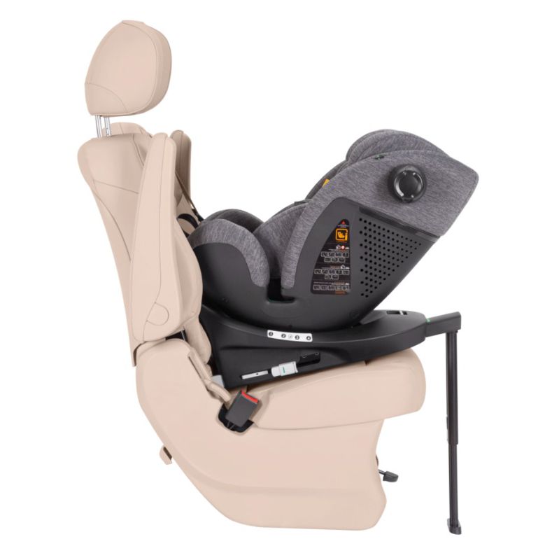 Автокресло CARRELLO Meteorit+ CRL-17515 Space Black i-Size 40-150см ISOFIX с поворотом и опорной стойкой