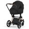 Коляска 2 в 1 Cybex Priam 5.0 Style Collection Sepia Black шасси Matt Black