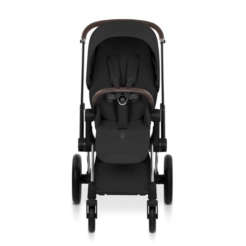 Коляска 2 в 1 Cybex Priam 5.0 Style Collection Sepia Black шасси Chrome