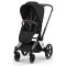 Коляска 2 в 1 Cybex Priam 5.0 Style Collection Sepia Black шасси Chrome