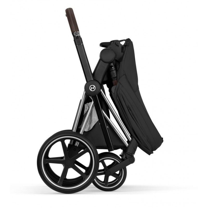 Коляска 2 в 1 Cybex Priam 5.0 Style Collection Sepia Black шасси Chrome