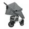 Коляска прогулочная CARRELLO Vista CRL-5511 Shark Gray в льне +дождевик L /1/ MOQ