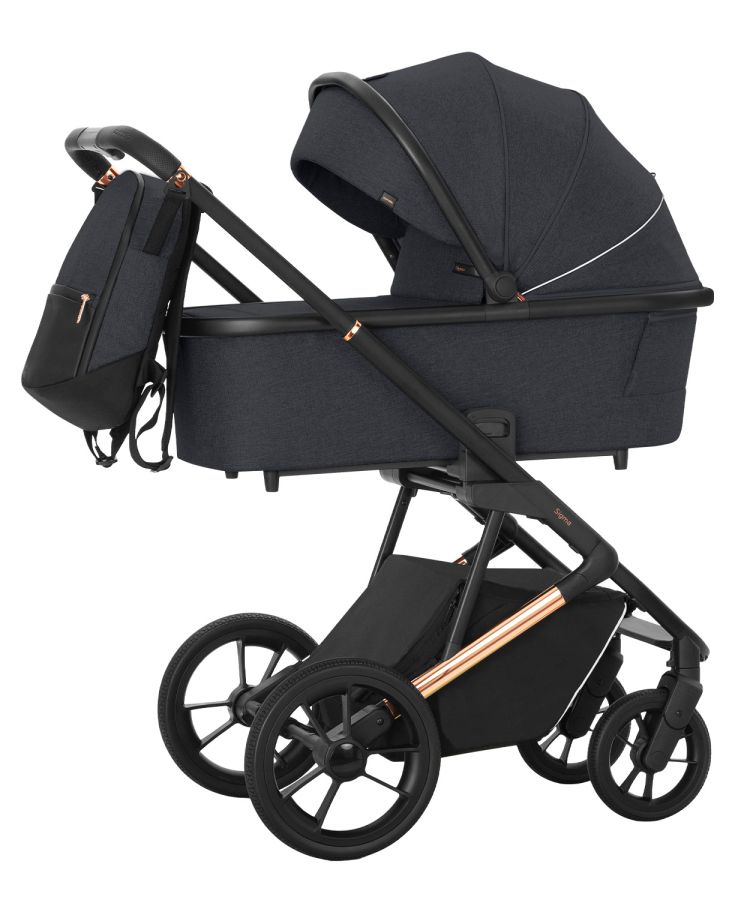 Коляска 2 в 1 CARRELLO Sigma CRL-6509 Midnight Grey