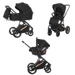 Коляска 3 в 1 CARRELLO Sigma CRL-6510 Raven Black