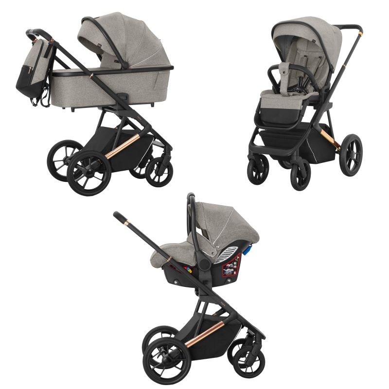 Коляска 3 в 1 CARRELLO Sigma CRL-6510 Sable Grey