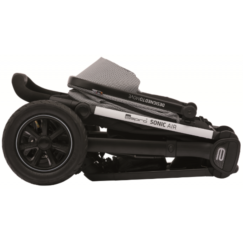 Прогулянкова коляска Espiro Sonic Air 10 Onyx