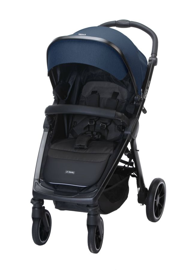 Прогулянкова коляска Espiro Sonic Gel 2022 113 Denim blue