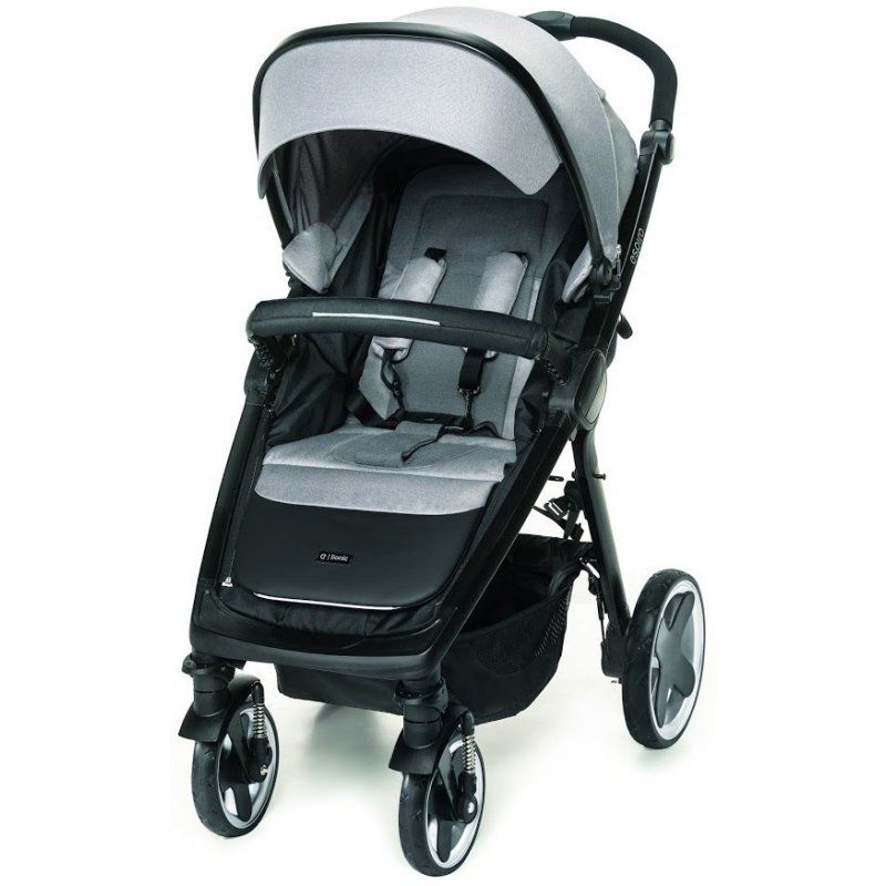 Прогулянкова коляска Espiro Sonic 07 Gray Center
