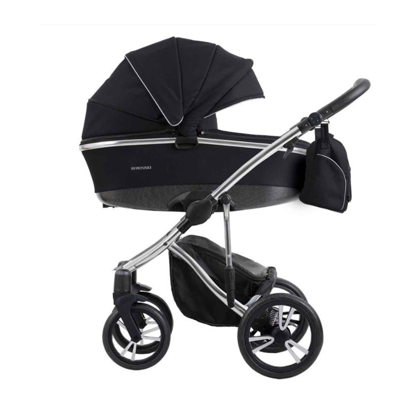 Коляска 2 в 1 Bebetto Bresso Premium SILVER 02