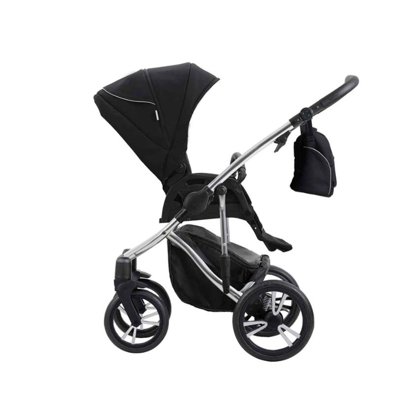Коляска 2 в 1 Bebetto Bresso Premium SILVER 02