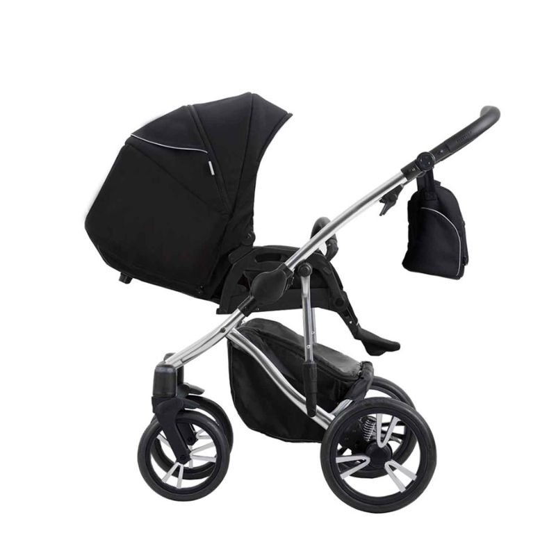 Коляска 2 в 1 Bebetto Bresso Premium SILVER 02
