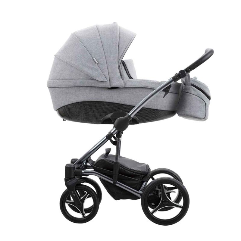 Коляска 2 в 1 Bebetto Tito Premium DARK 02