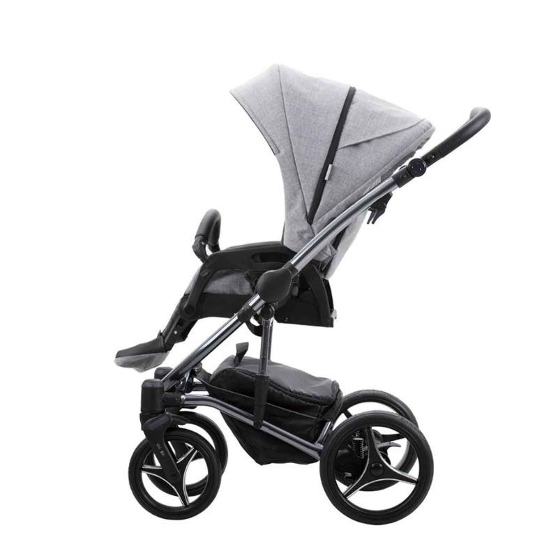 Коляска 2 в 1 Bebetto Tito Premium DARK 02