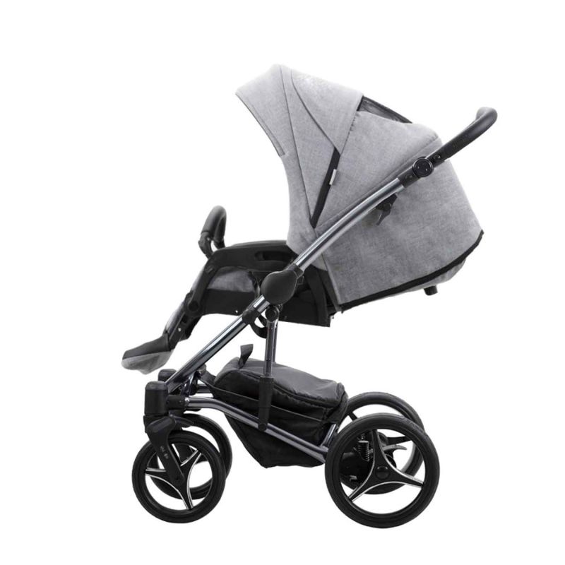 Коляска 2 в 1 Bebetto Tito Premium DARK 02